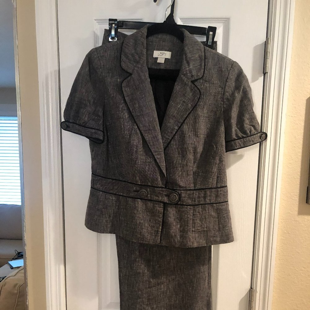 Womens Short Sleeved Dress Pantsuit